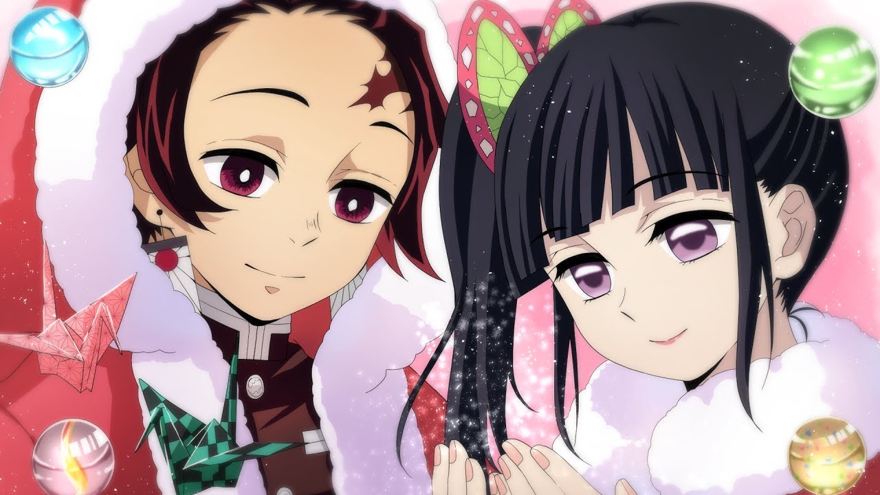 【※鬼滅の刃 クリスマス限定動画】炭治郎とカナヲが急接近！炭カナのLINEを覗き見【声真似・アフレコ】