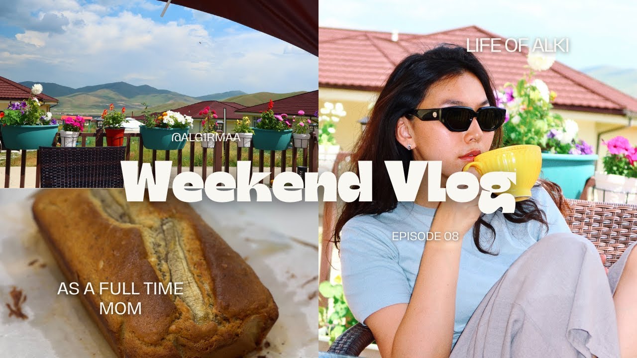 A Weekend in My Life / anniversary date, little picnic, baking, gegee's spa day, gardening