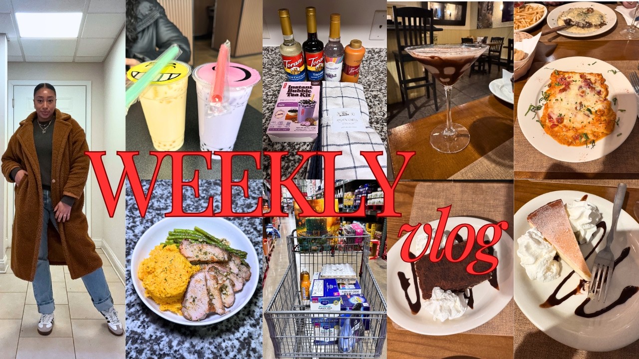 WEEKLY VLOG: Cooking, Homegoods Haul, Date Night & More