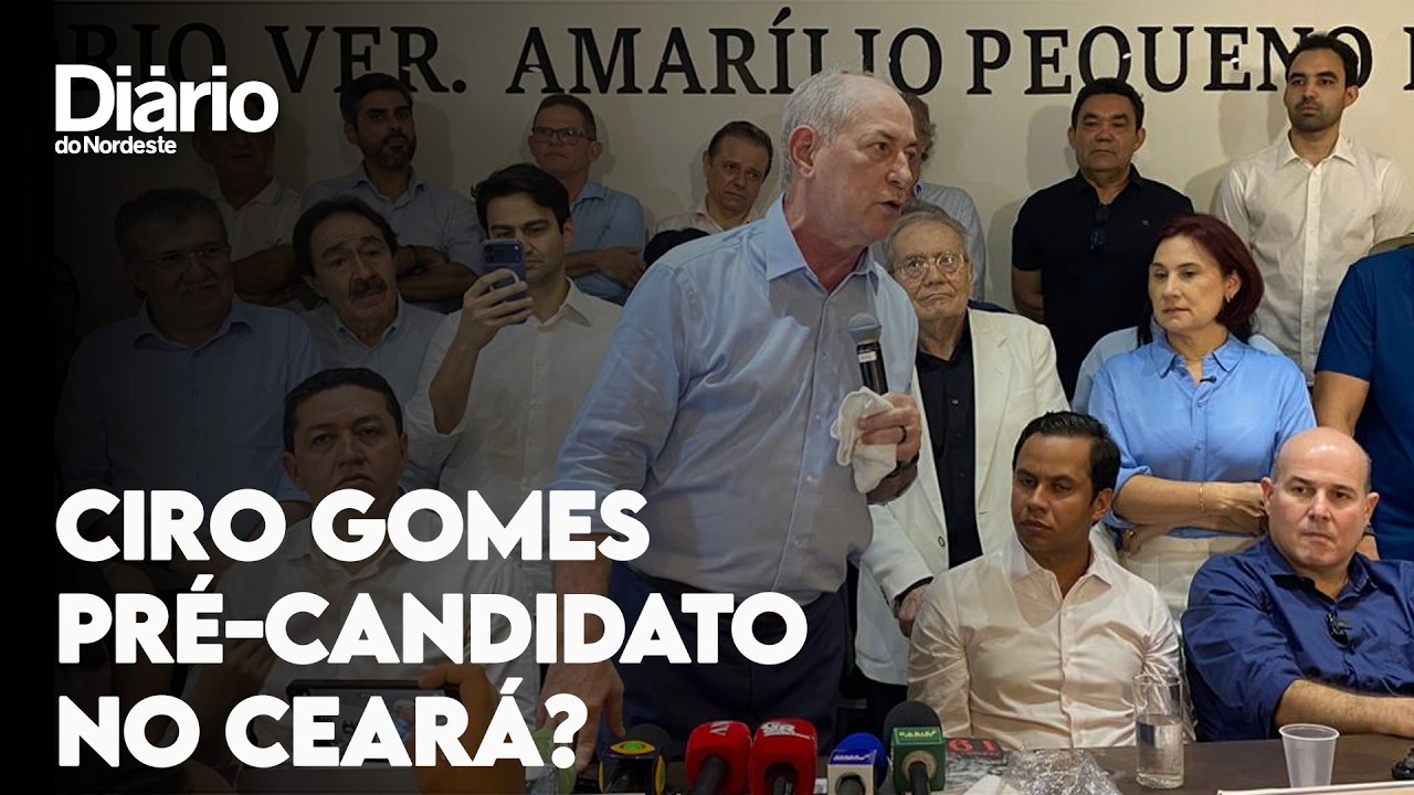 Live do PontoPoder: Ciro acena com pré-candidatura no Ceará; Elmano coloca Cid e Camilo no jogo