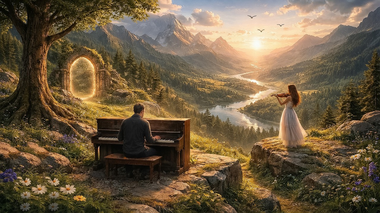 The Inner Light: Beneath the Mountain of the Soul | Fantasy Music for Focus and Soul Journey