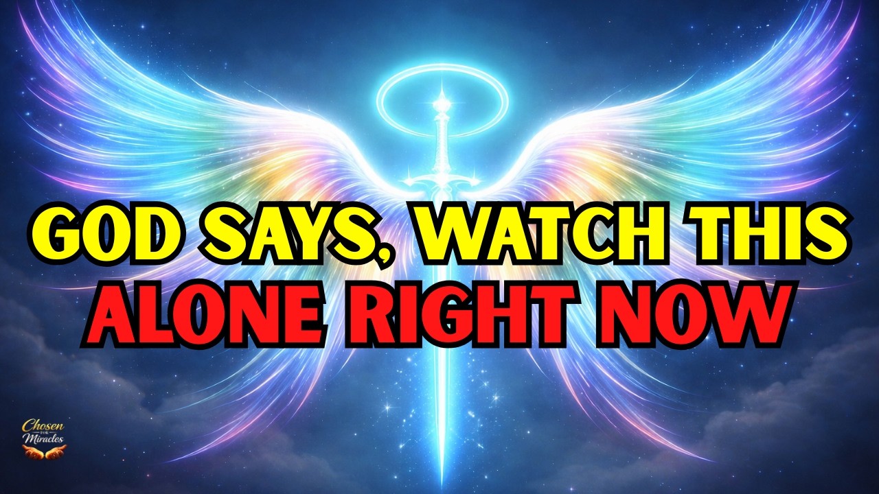 🔴 Chosen One: God says, watch this alone right now🚨👀