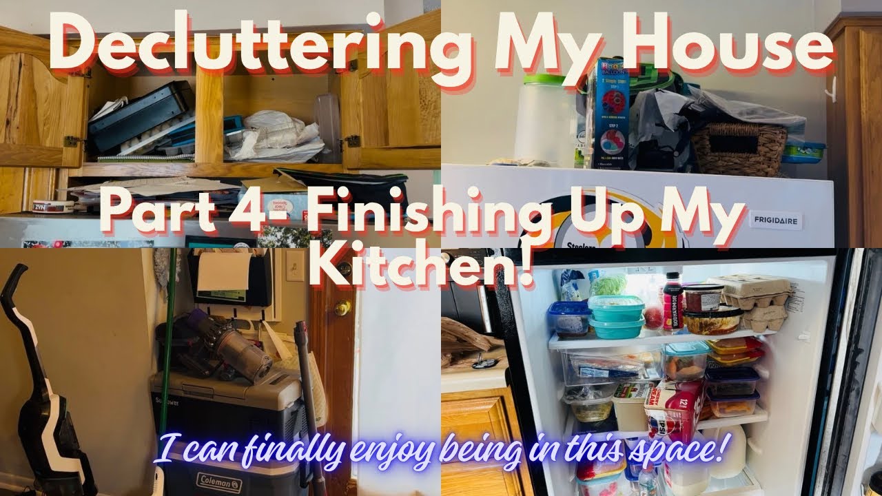 Decluttering my House in 2026! Part 4 of my Kitchen Declutter. My kitchen is so peaceful now! ❤️