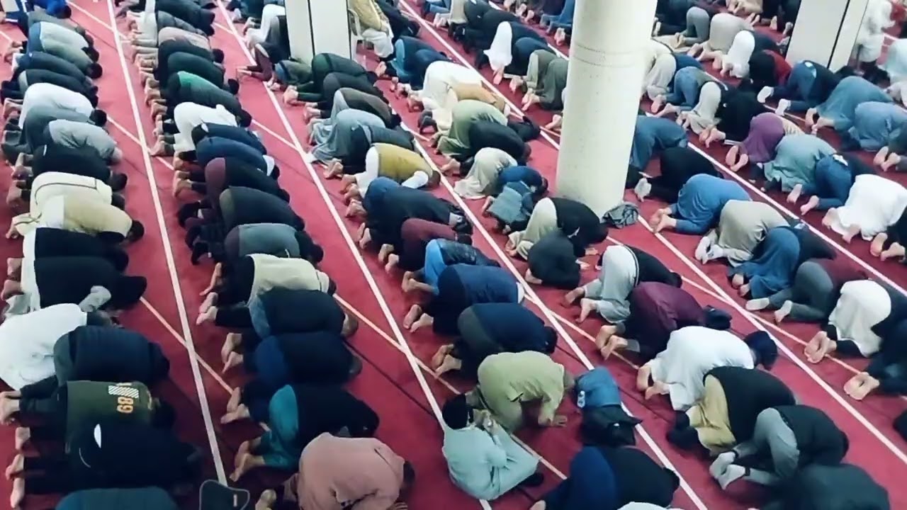 صلاة التراويح من مسجد عبد الحميد ابن باديس بواسماعيل ولاية تيبازة