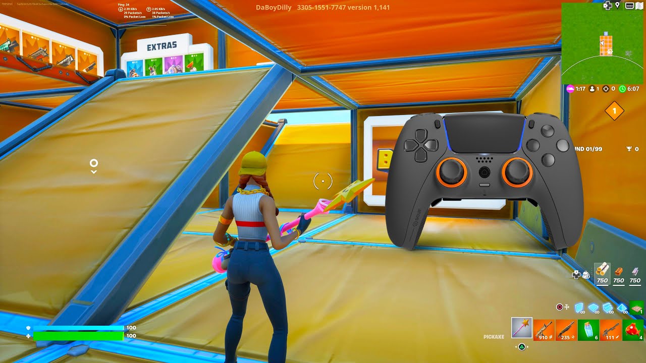 Fortnite 3v3v3v3 Go Goated Zone Wars🐐Gameplay