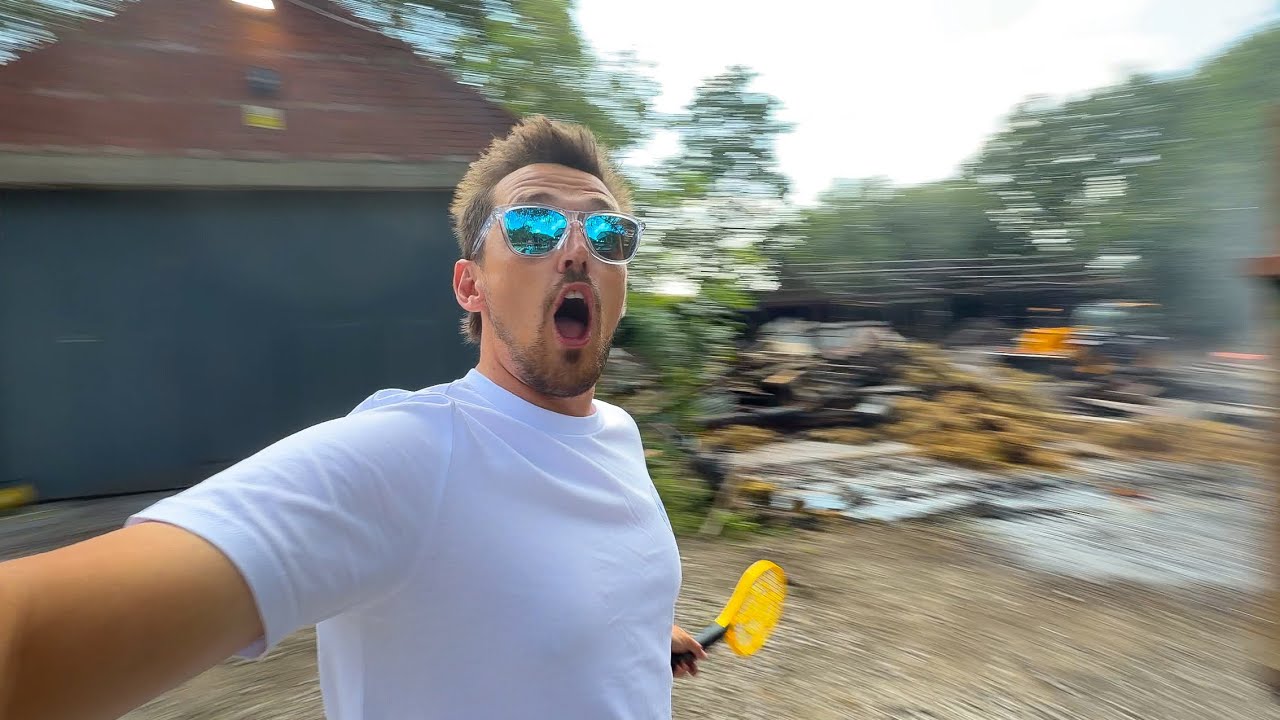 Fighting for our Lives on The 110 Acre Farm! ⚡️🐝 