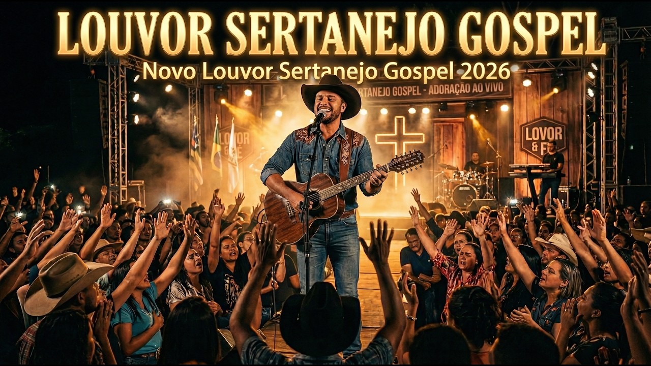 Deus Não Me Deixa Caminhar Só | Novo Louvor Sertanejo Gospel 2026 🙏 | Sertanejo de Fé