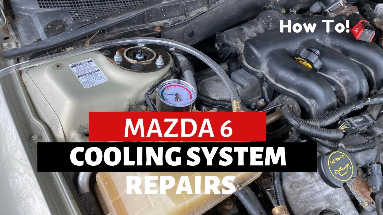 Mazda 6 3.0 Radiator, Radiator Fan, and Water Pump Replacement