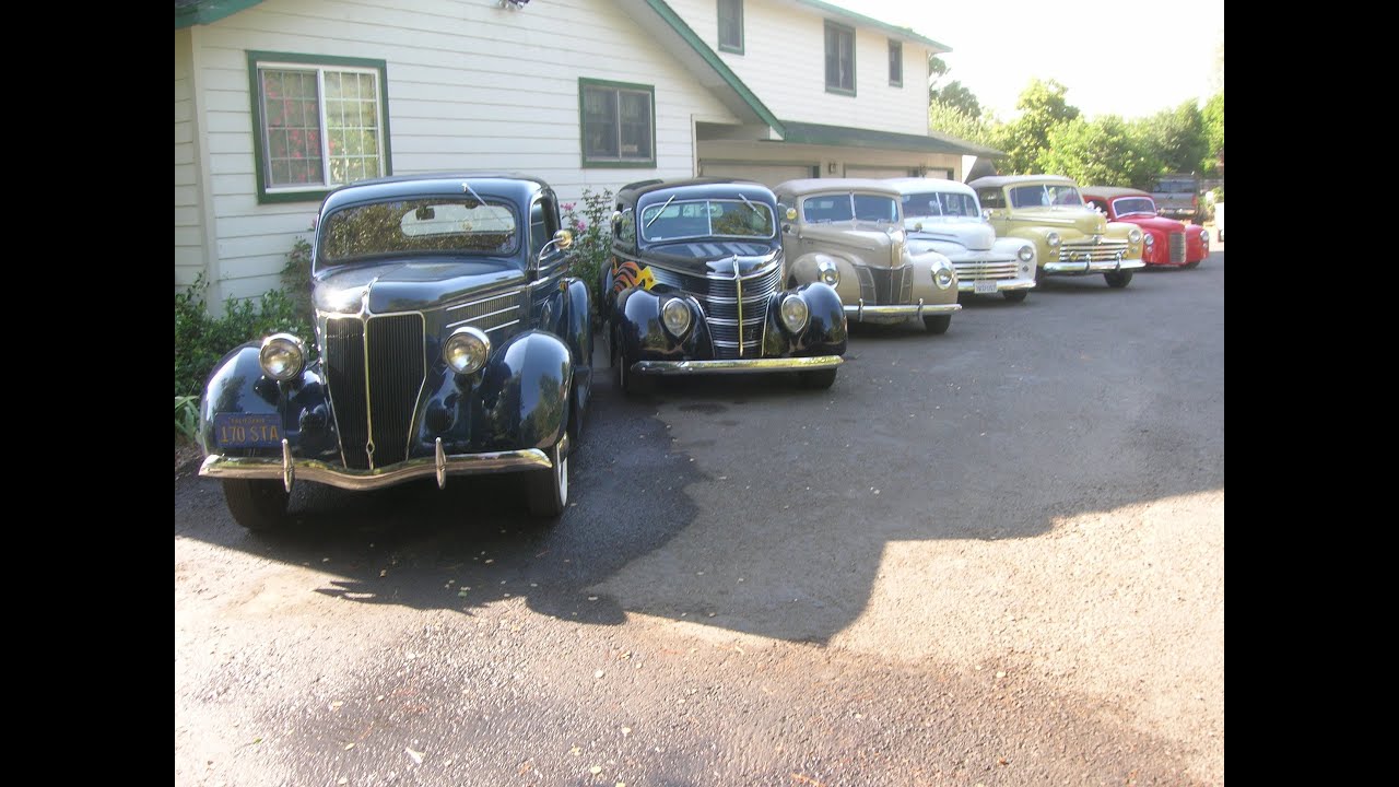 1936 1938 1940 1948 1949 Ford Group Video