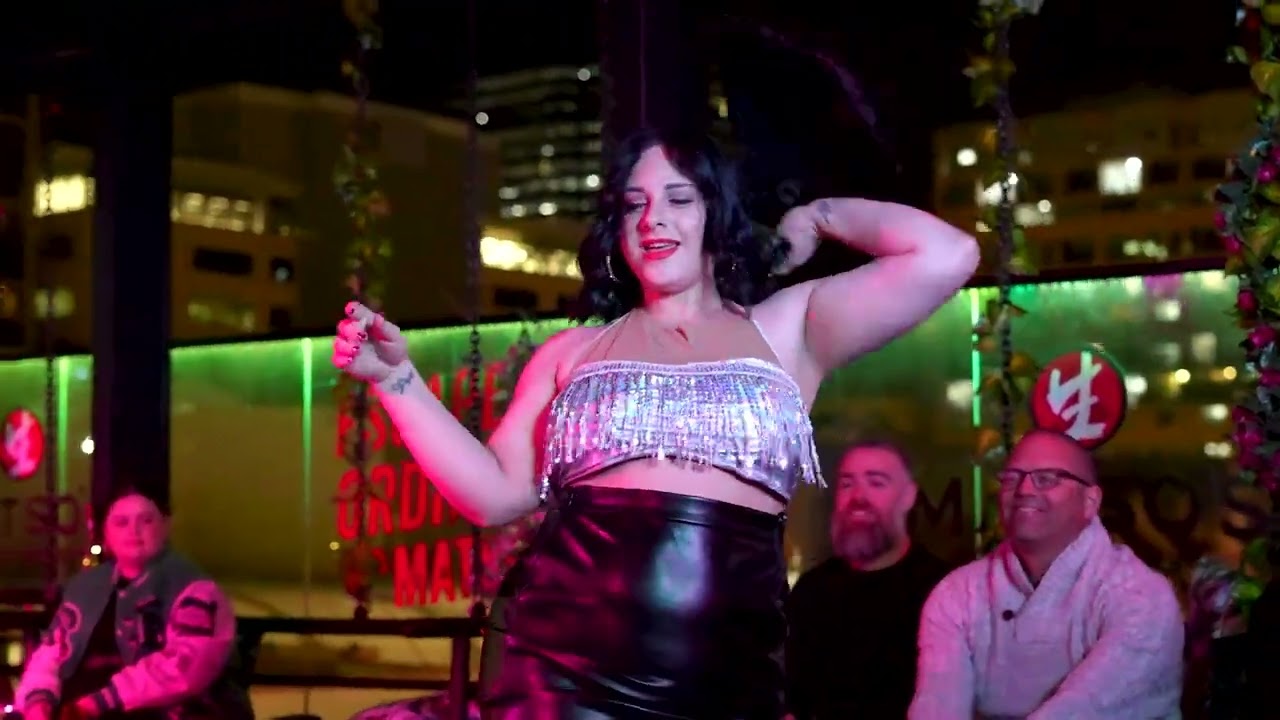 Teaser Amore performing in Hot Sauce Burlesque Hotties - Lizzo  - Better in Color