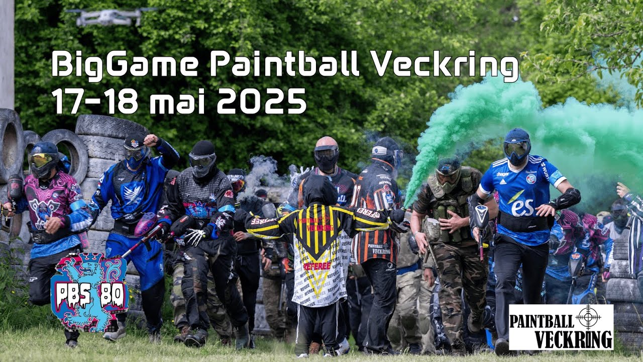Big game paintball veckring 17-18 mai 2025🔥🔥