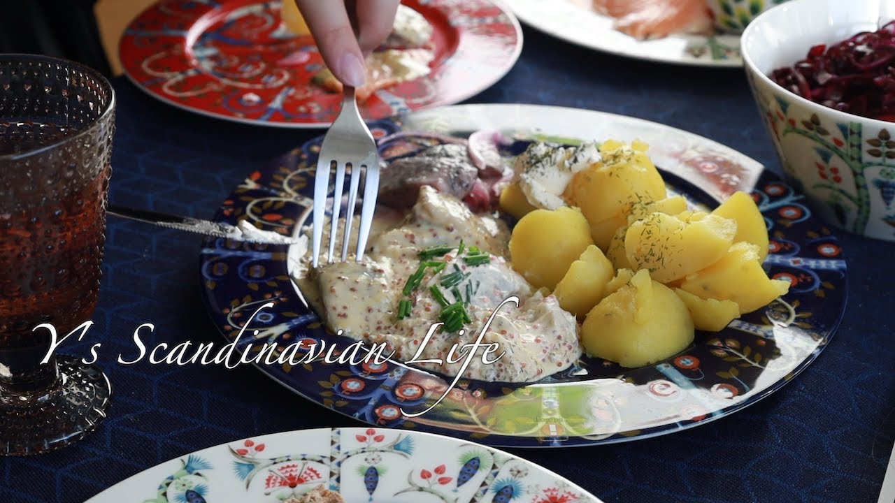 【北欧生活Vlog】夏の訪れを祝う北欧の夏至祭を一人で楽しむ。Midsommardagenのご馳走【北欧一人暮らし】