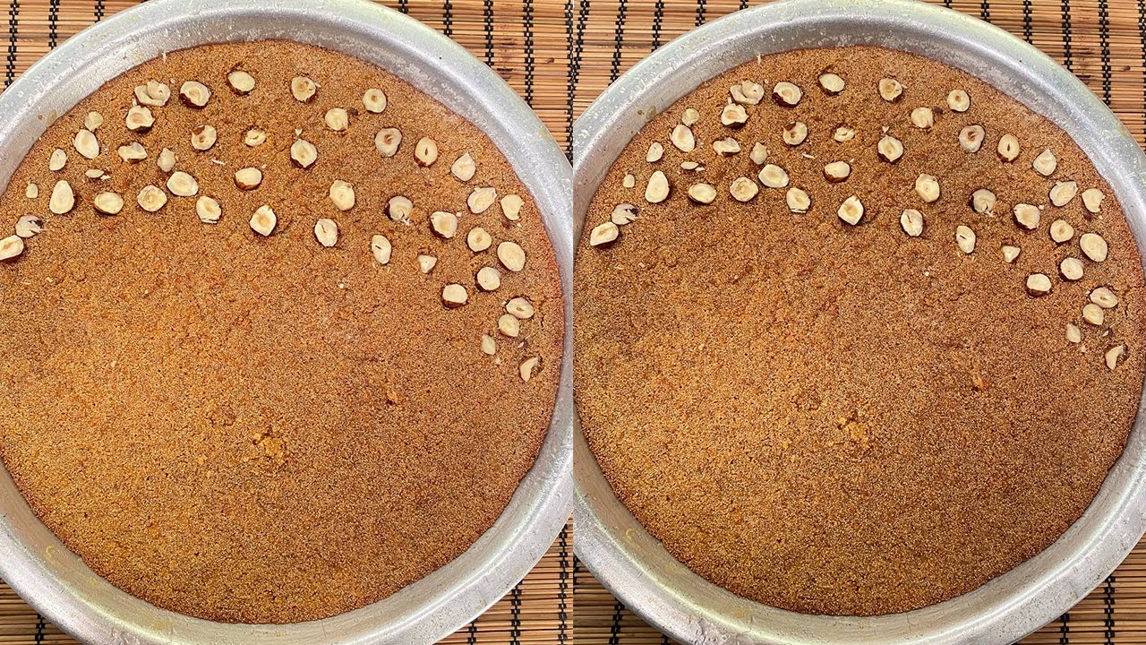 طريقة عمل البسبوسة | العزومة مع الشيف فاطمة أبو حاتي