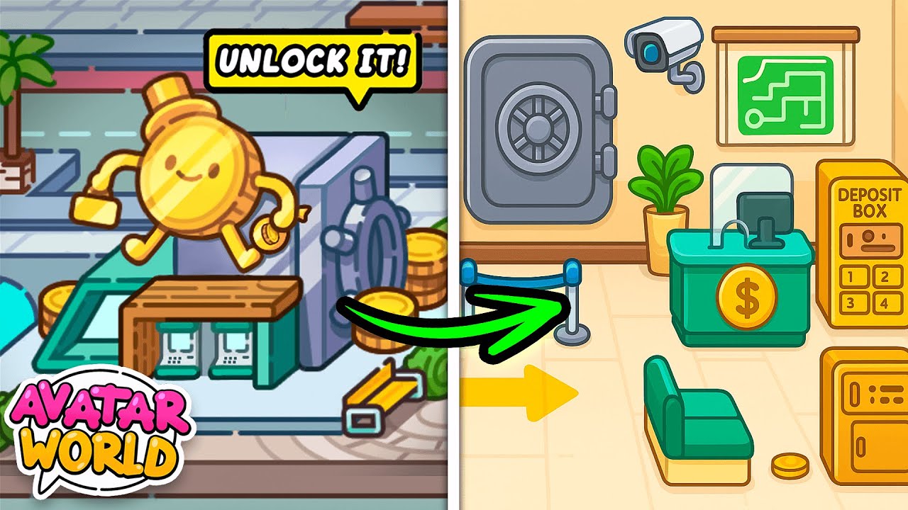 WOW! 😱 BANK! NEW SECRETS AND BUGS IN AVATAR WORLD