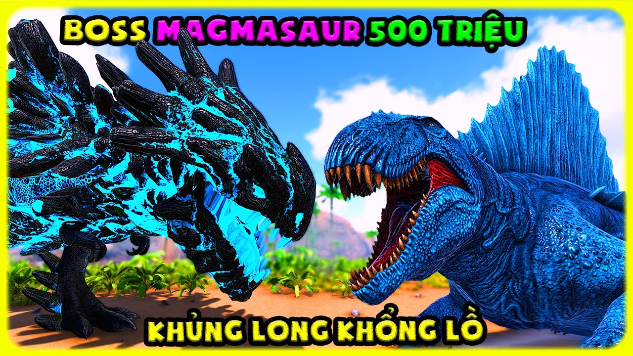 ARK MOD Supreme Pugnacia #12 CONQUER GIANT DINOSAUR BOSS BATTLE MAGMARSAUR - A LITTLE BILLION