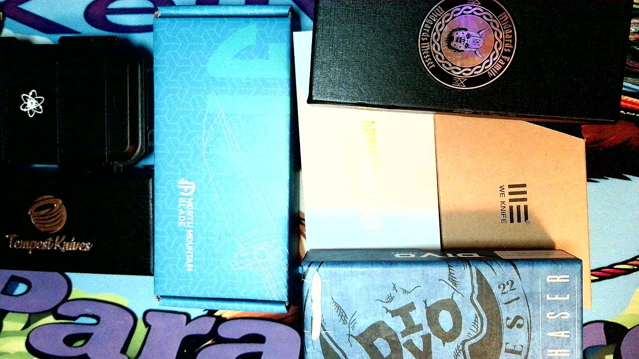 7 different knives willing to trade Midgard Messer Tempst NM DIVO more!   Description has updates