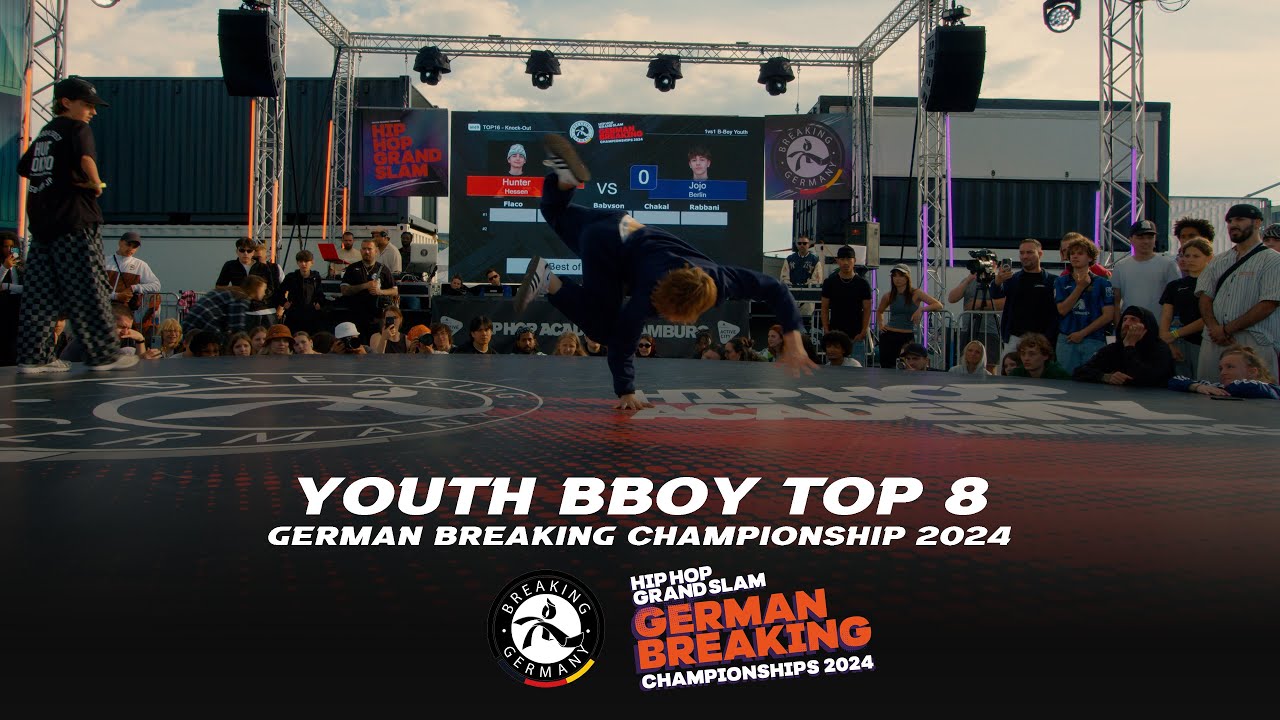 Hunter vs Jojo | BBOY YOUTH TOP 8 | GERMAN BREAKING CHAMPIONSHIP 2024