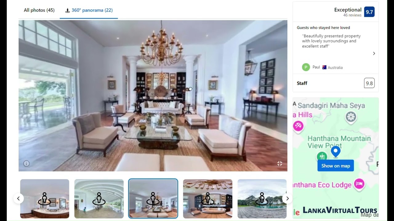 Stand Out on Booking.com with 360&deg; Panoramas