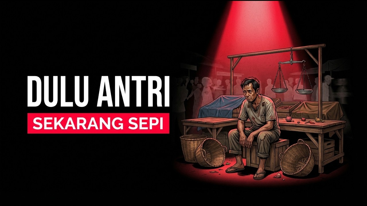 Kiamat Pedagang Pasar Tradisional: Kalah Harga atau Kalah Teknologi? Ini Fakta Pahitnya!