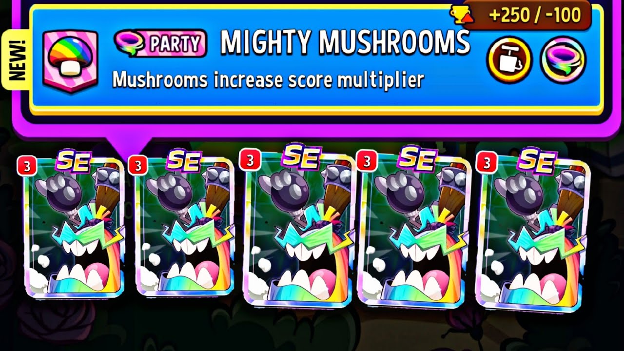 party rumble mighty mushroom blow em up daily mode match masters today gameplay
