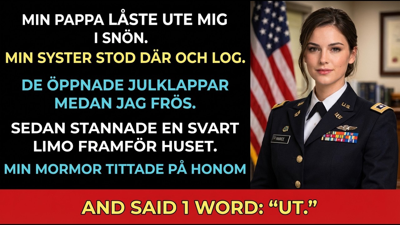 Min syster flinade när pappa kastade ut mig — sedan kom mormors limousine.