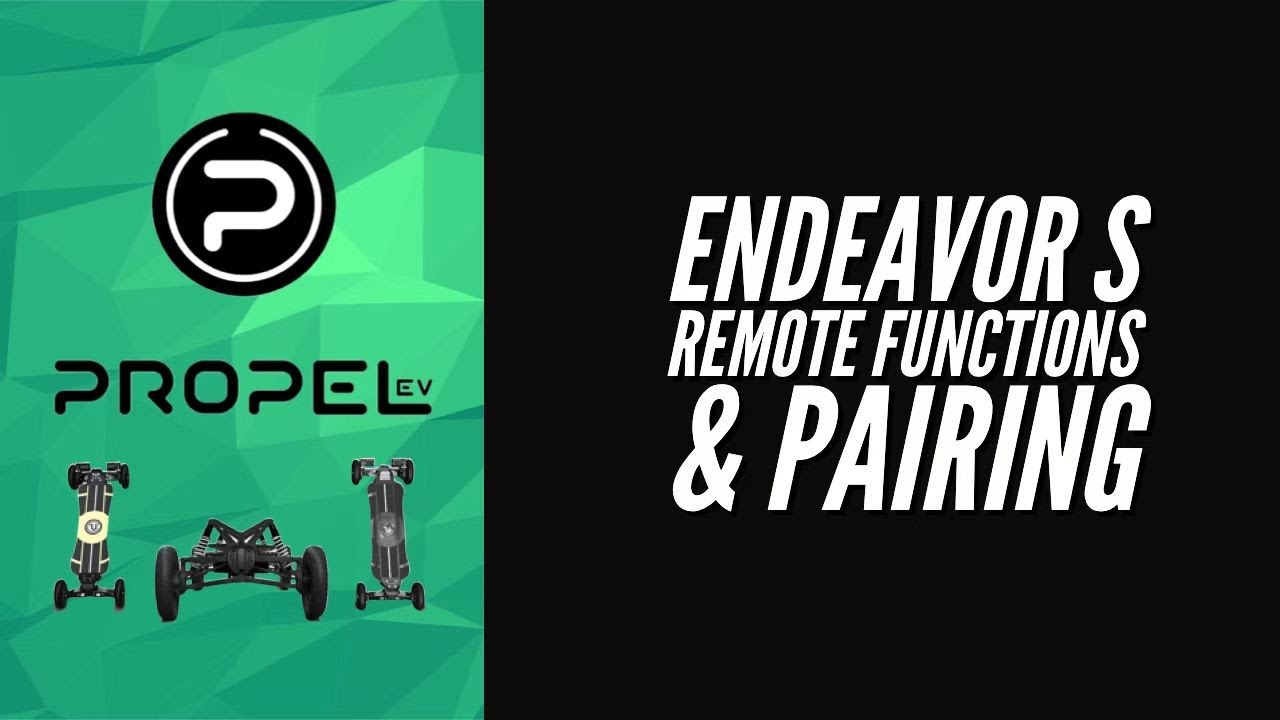 Endeavor S remote functions & pairing