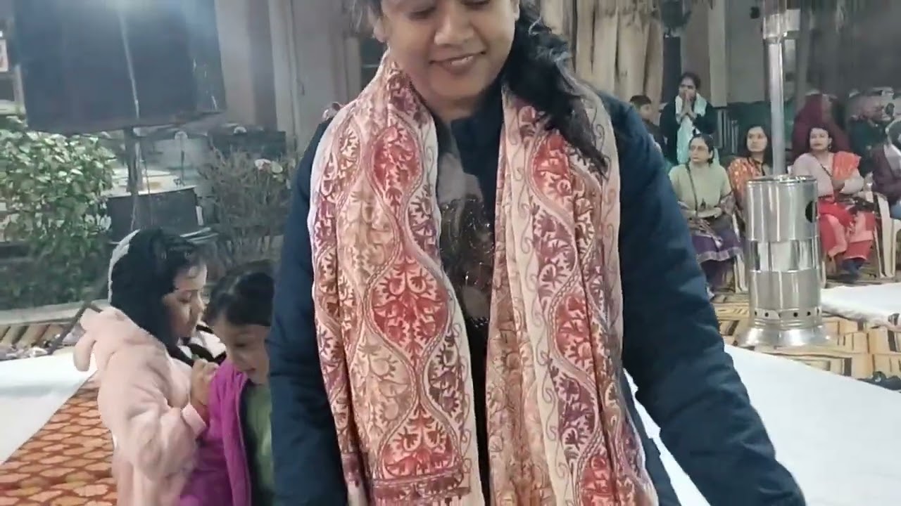नए साल मैं माता की चौकी कंचनजंगा अपार्टमेंट मैं