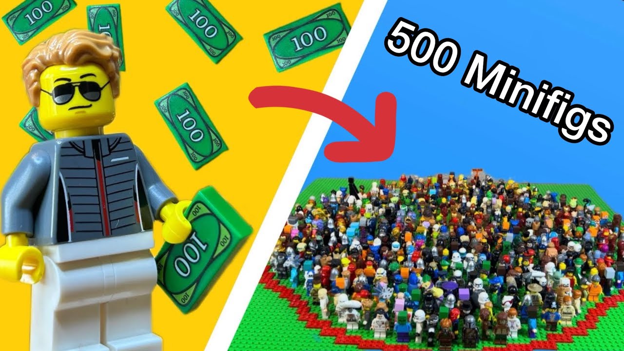 Last to Leave The Circle Challenge, Except its LEGO...