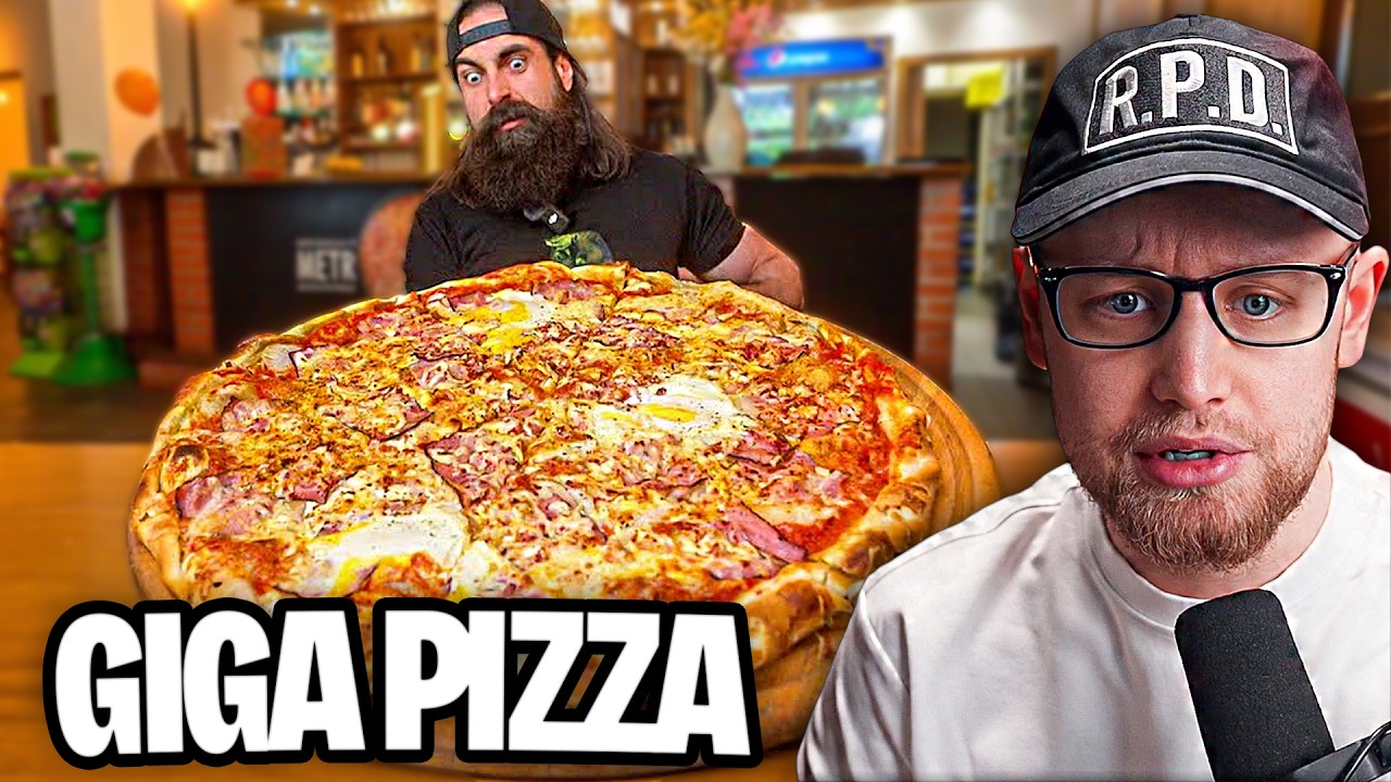 VYZKOUŠEL OBŘÍ ČESKOU PIZZU 🔥