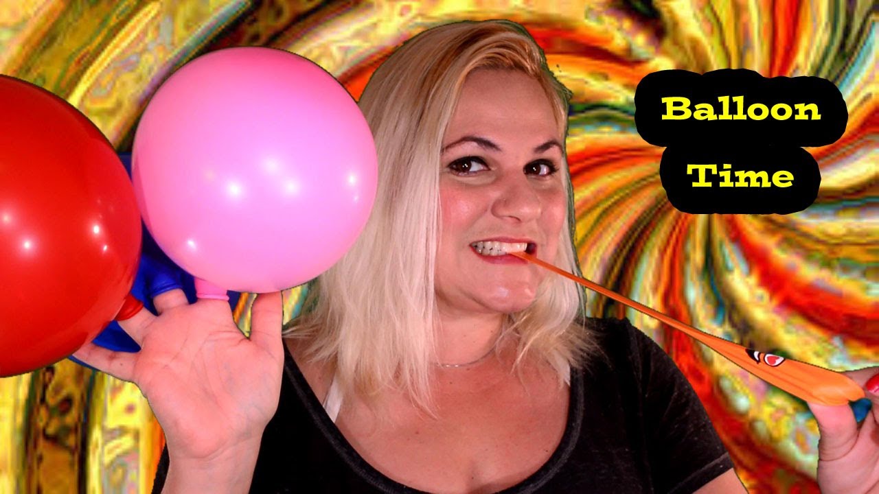 ASMR - Blowing up Balloons - Funday Friday