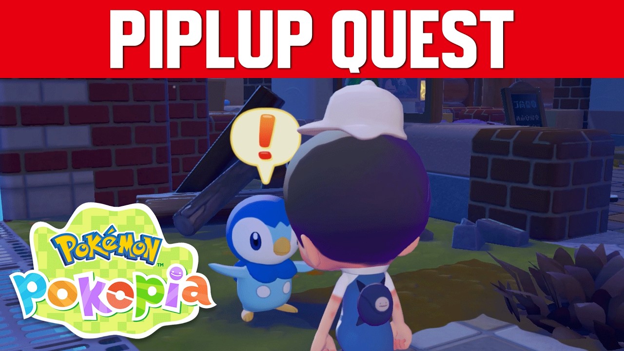 Pokemon Pokopia - Piplup Full Quest Guide