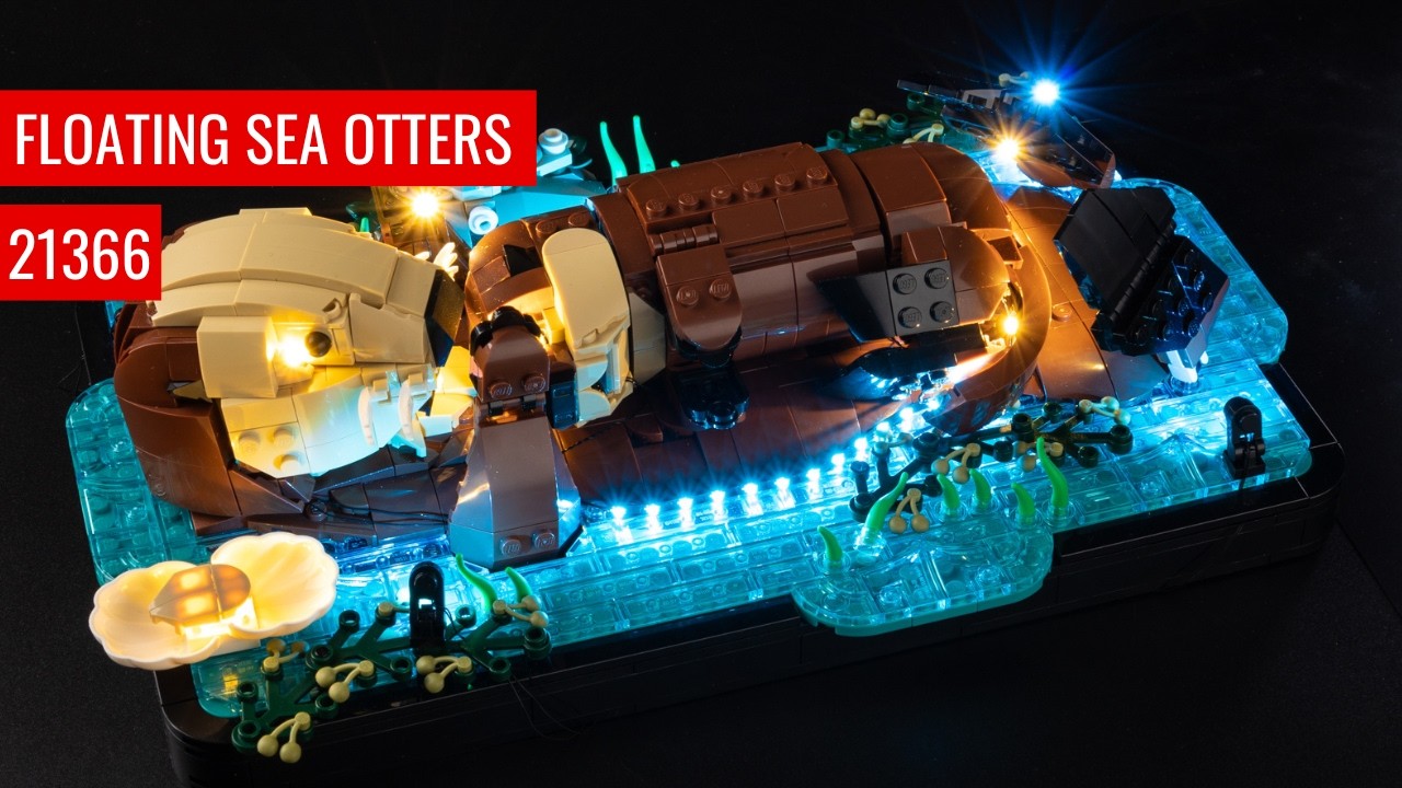 Light Kit for LEGO® Floating Sea Otters 21366