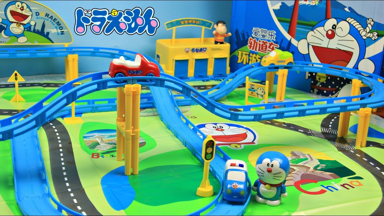 Doraemon Racing Track Unboxing!! 【 GiftWhat 】