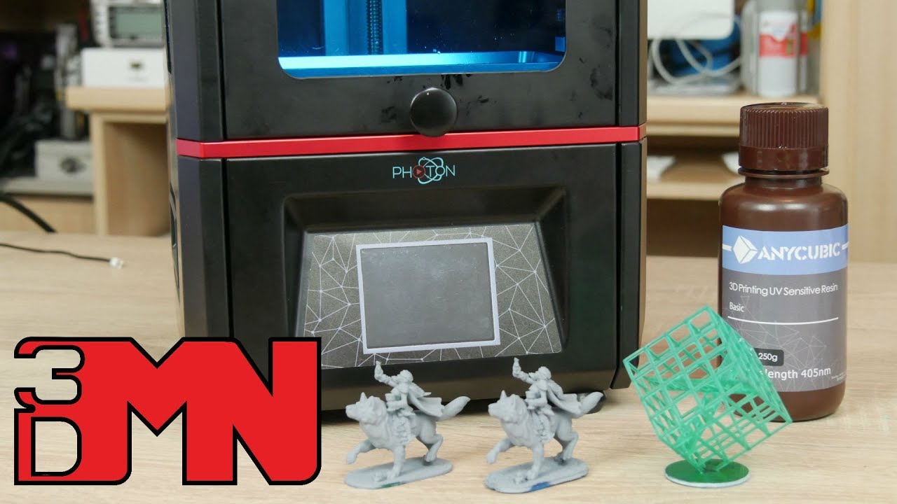 Распаковка и тестирование 3D-принтера Anycubic Photon
