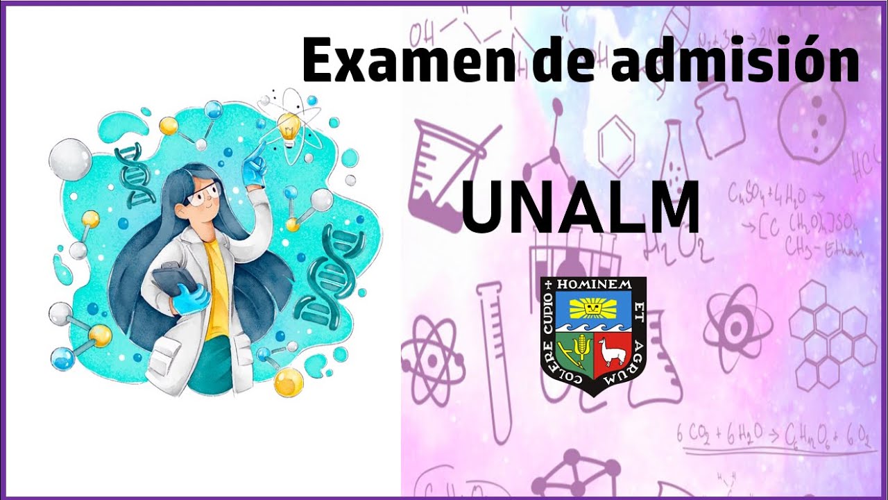 Examen UNALM (admisión Agraria la Molina) para ingresar a la universidad