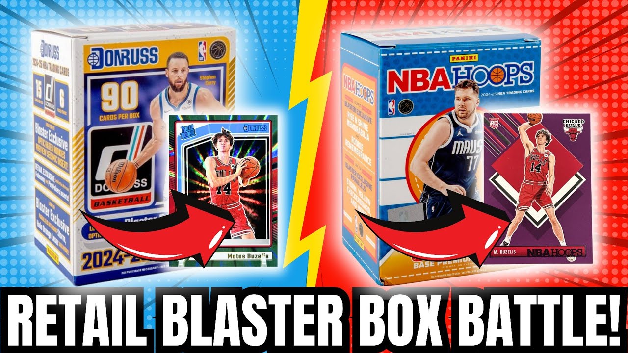 *INSANE* BOX BATTLE! WHO WILL WIN? 2024-25 PANINI NBA HOOPS vs 2024-25 PANINI DONRUSS BLASTER