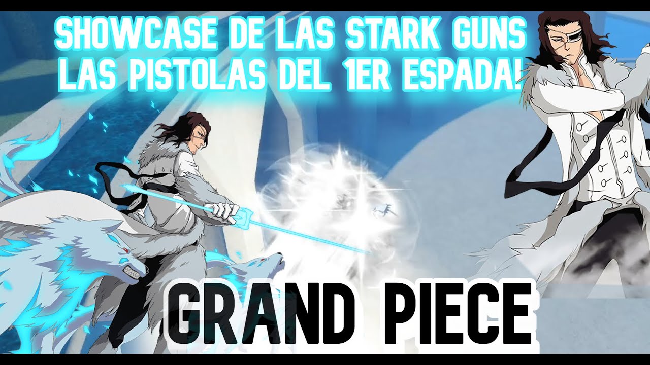 GPO | Showcase de las STARK GUNS Las PISTOLAS DEL 1ER ESPADA | BLEACH!