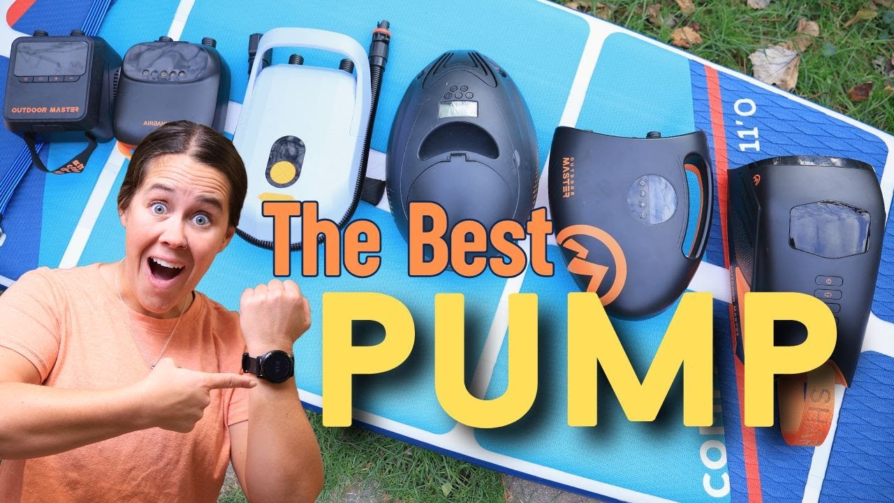 Paddle Board Pump:  Comparing 6 Battery Powered iSUP Pumps