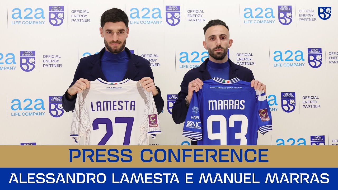 PRESS CONFERENCE: Alessandro Lamesta e Manuel Marras