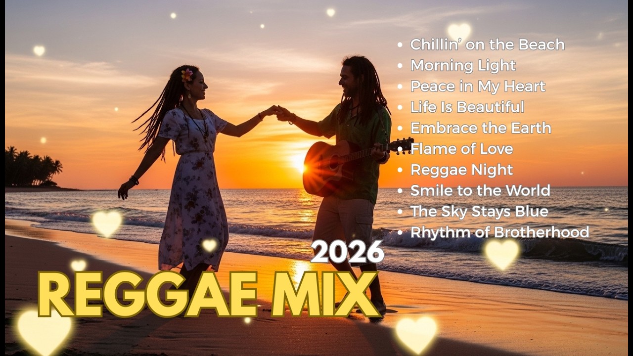 🔊 Peaceful Reggae Music for Ocean Sunset Views