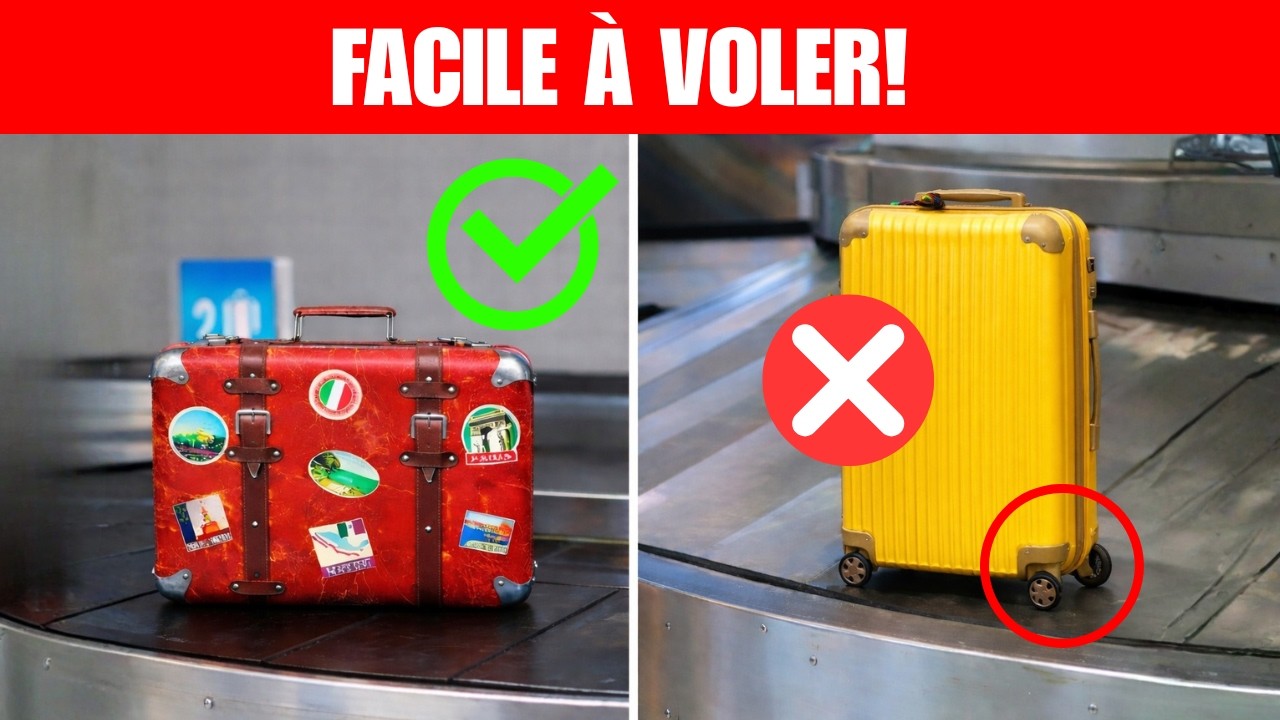 Évite le Vol de Tes Bagages Enregistrés Avec Ces Astuces