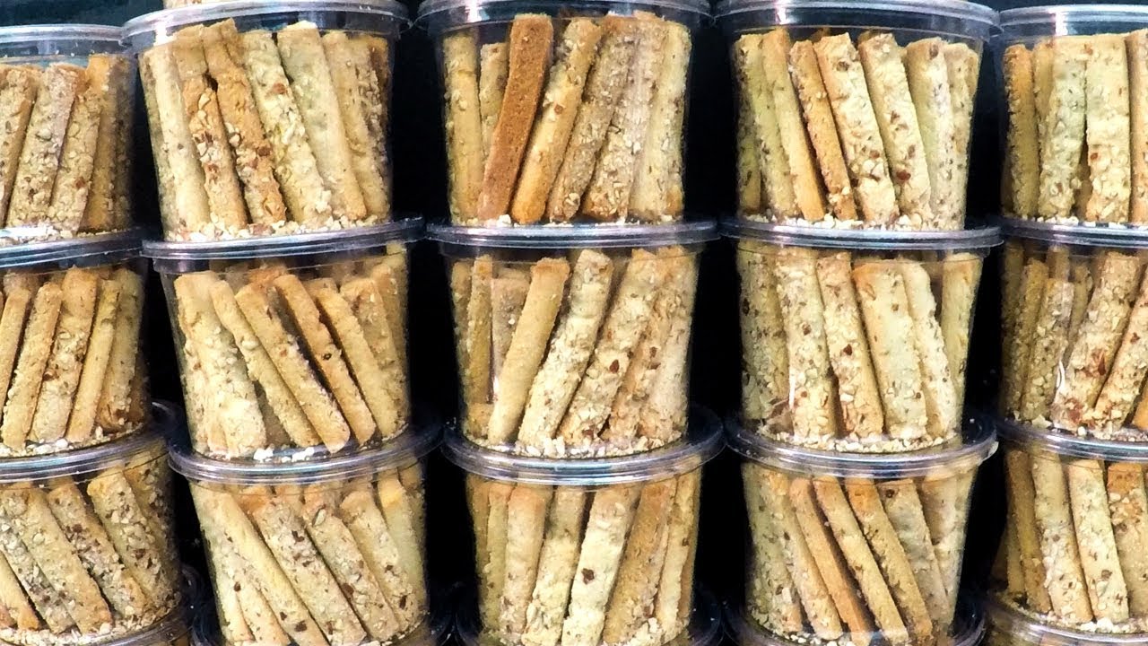 Almond Cookies For Kids - Badam Biscuits | Bakery Style Biscuits Making