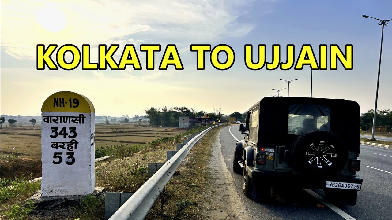 Kolkata to Ujjain Road Trip || Day1 Kolkata to Varanasi || Jai Shree Mahakal
