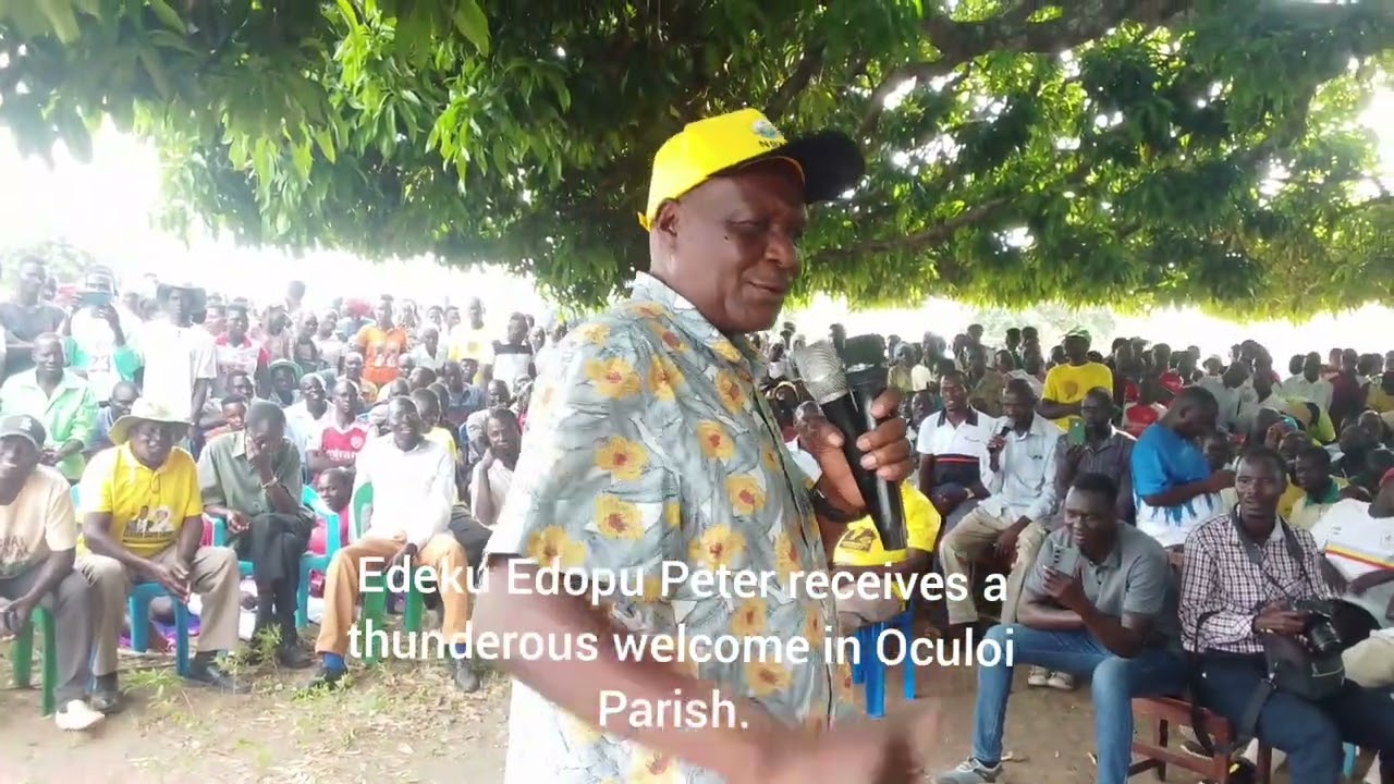 Edeku Edopu Peter receives a thunderous welcome in Oculoi Parish, pledges Servant leadership. 
