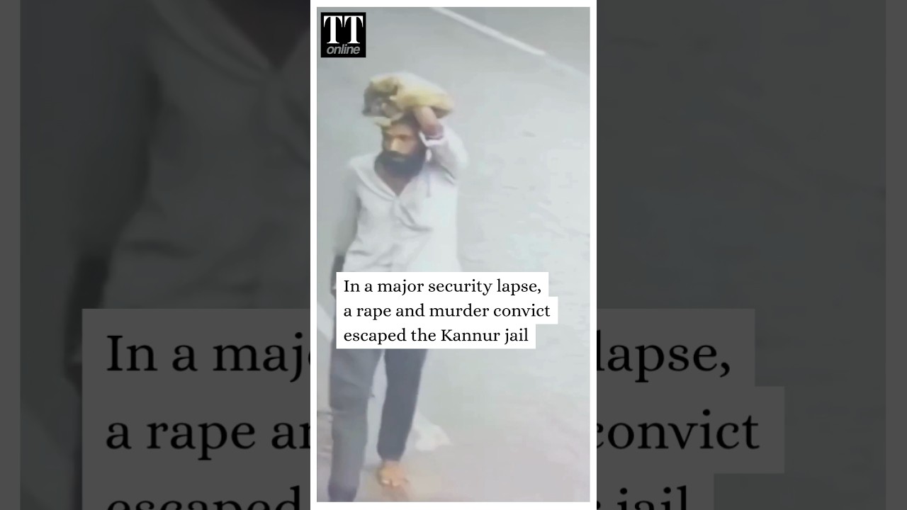 Rape-murder Convict Govindachamy Captured Soon After Escaping From Kannur Jail