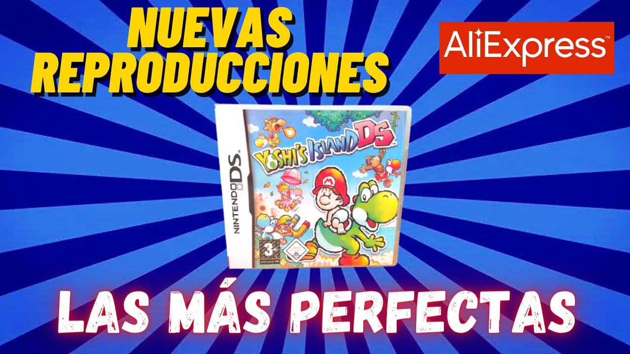 NUEVAS REPROS DE NINTENDO DS ¿SON LAS MEJORES? ¿LAS MÁS PERFECTAS? #aliexpress #nintendods