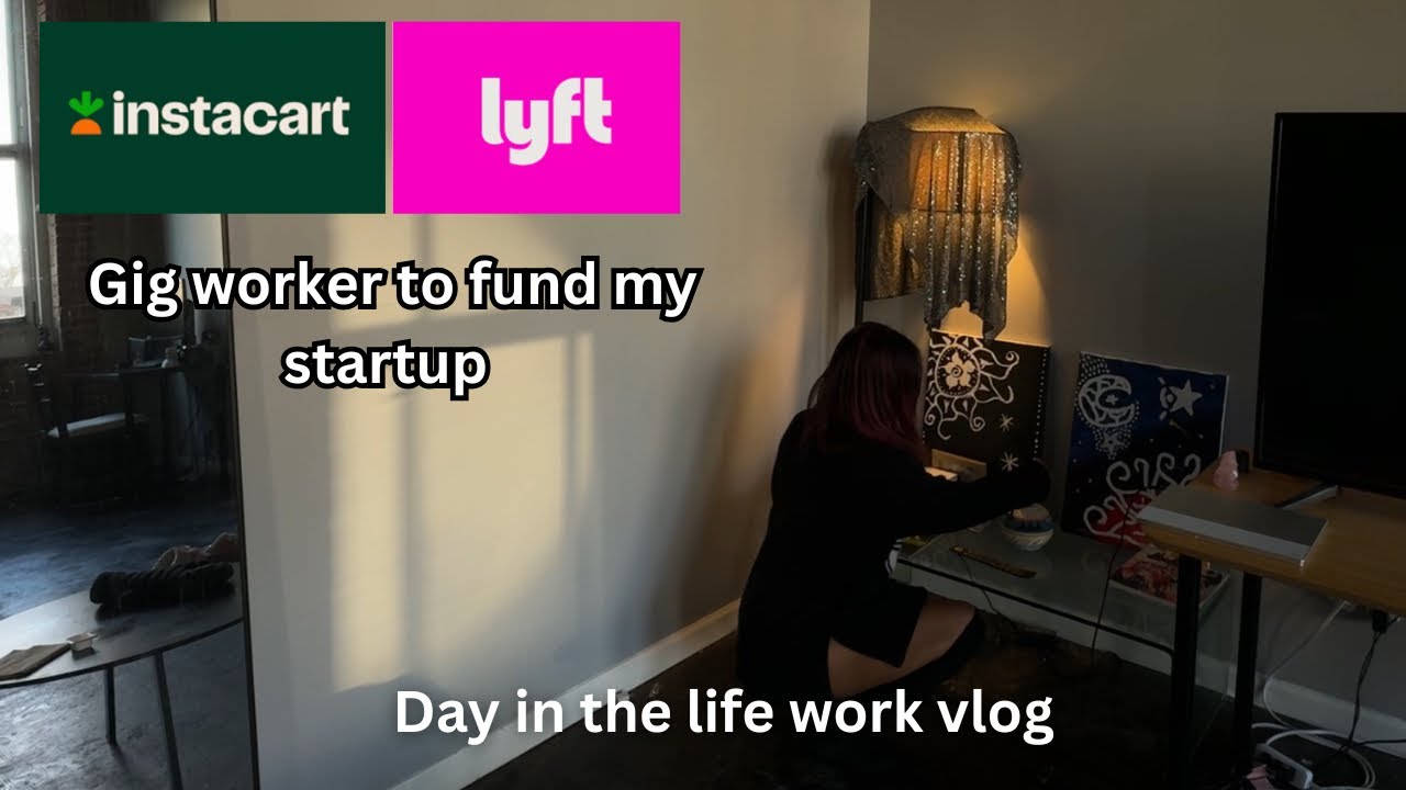 late 30’s diaries| full time gig worker | InstaCart + Lyft | trying to make $200 today 