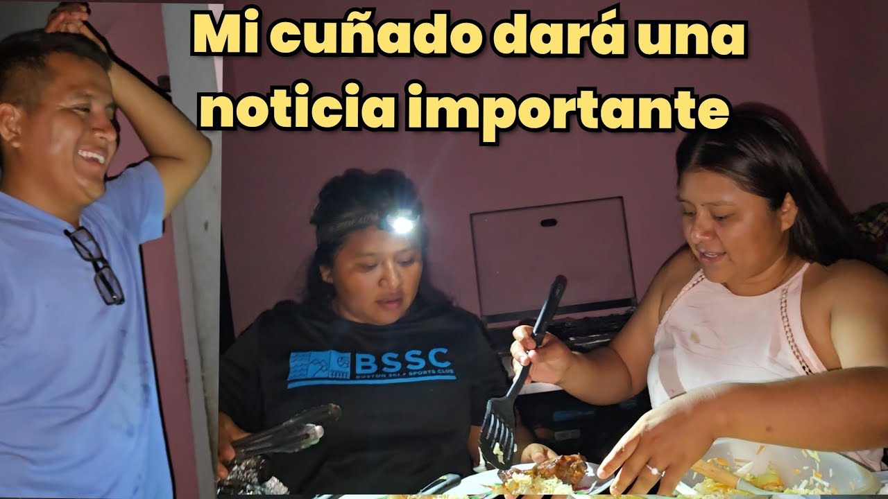🚨Mi cuñado en pleno video nos da  una noticia😱No lo podemos creer⁉️