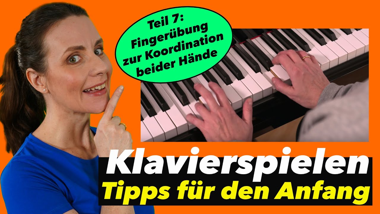 Klavier lernen für Kinder & Erwachsene TEIL 7 | Fingerübung 1 | Klavier spielen | Floh im Ohr TV