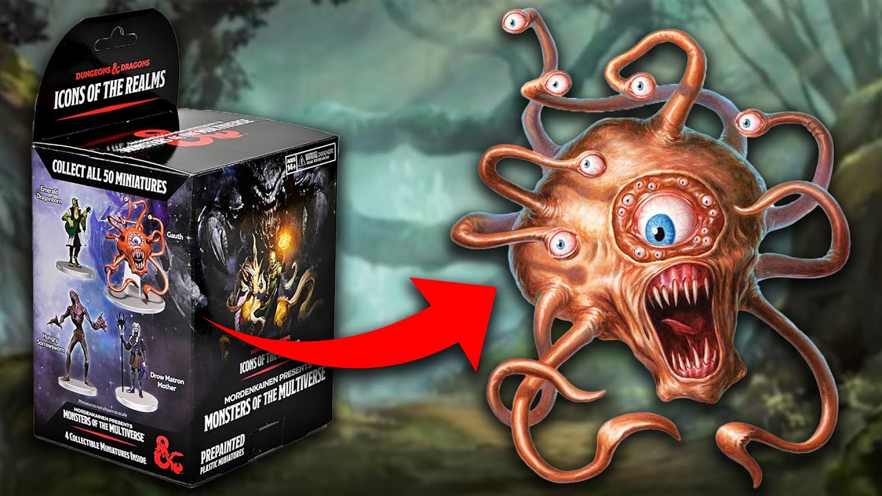 Monster des Multiversums Unboxing | DnD Icons of the Realms Minis